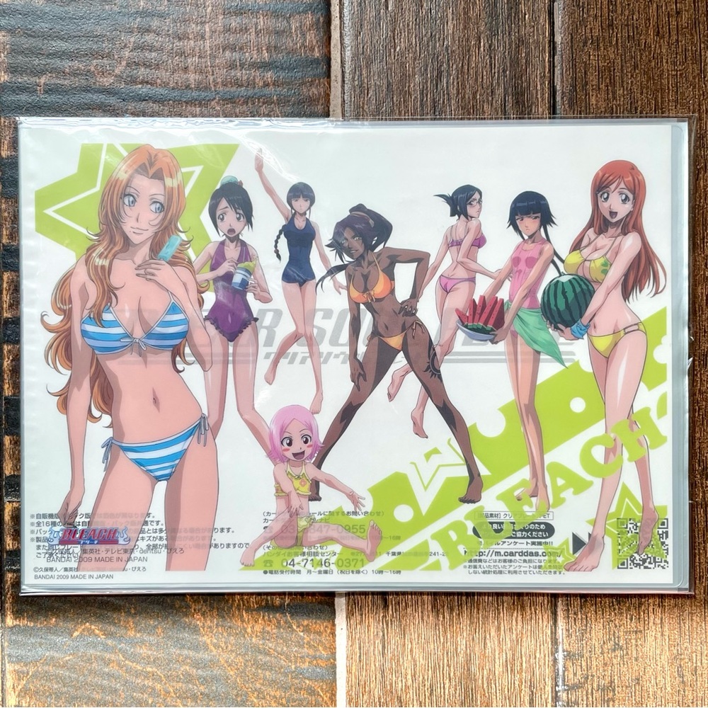 Bleach Anime Soul Society Female Characters Acrylic Card
